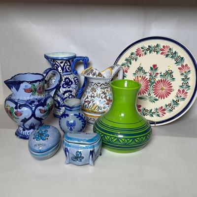 Signed Spanish Pottery