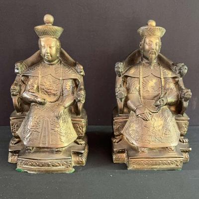 Emperor And Empress Statues