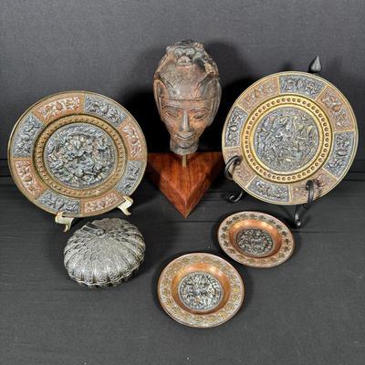 Indian Metal Decor