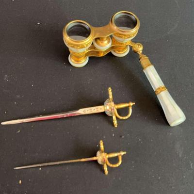 Mother-of-pearl Opera Glasses