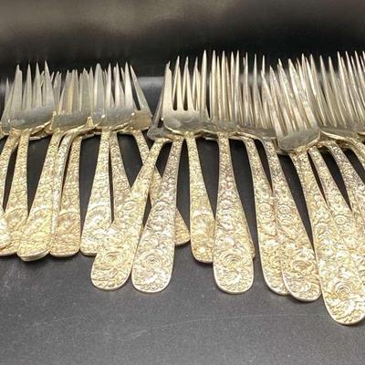"S.Kirk & Son" Sterling - Dinner Forks 