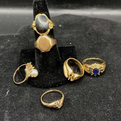 14K Gold Rings 