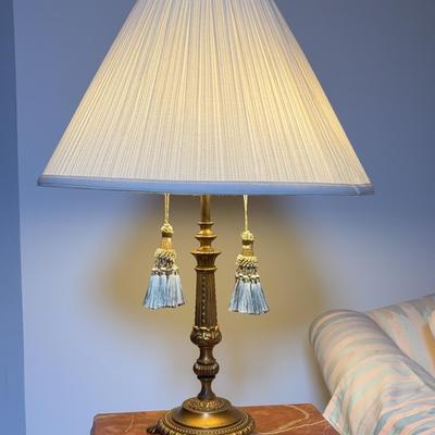 Vintage Brass Lamp