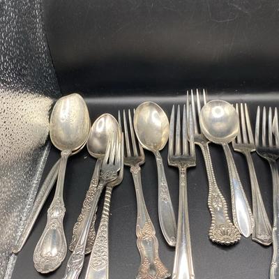 Sterling & Silver Plate Flatware 