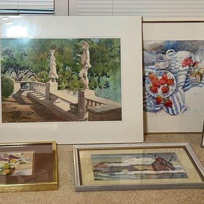 Original Watercolor Paintings By Judy Thurau -2