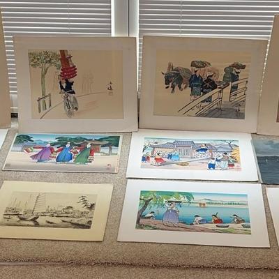 Vintage Original Asian Art