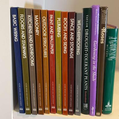 Vintage Home and Gardening Books 