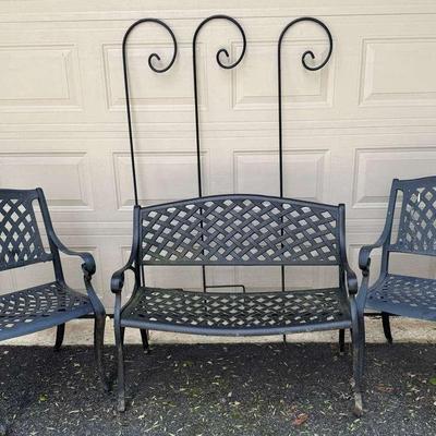 Metal Garden Seating 2 