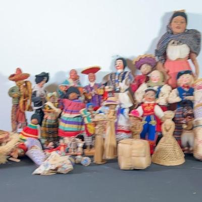 South American Dolls, And Wicker
