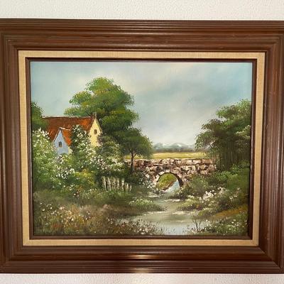 Signed Acrylic Painting “WilliamL”