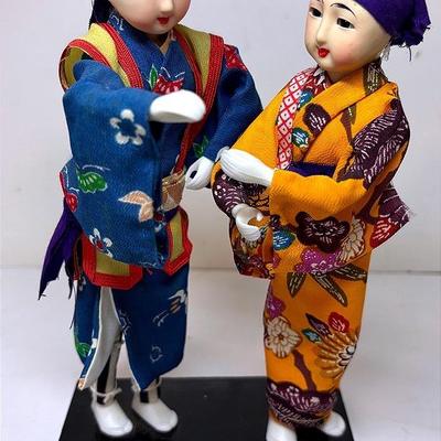Vintage Asian Dolls 
