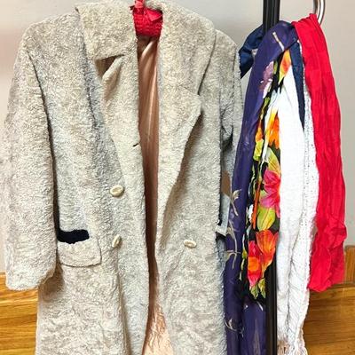 Satin Lined Coat and Scarf Assortment