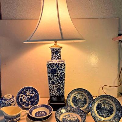 Porcelain Table Lamp and More