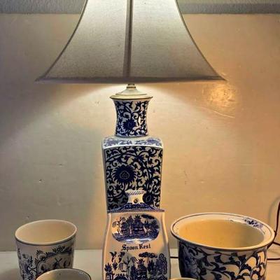 Porcelain Table Lamp and More