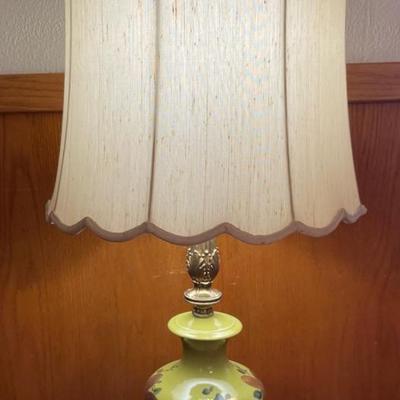 Rare “Lillian Stickler” Lamp with Custom Shade