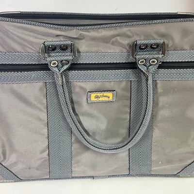 Vintage “Oleg Cassini” Gray Travel Bag