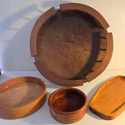 Wooden Lazy Susan and More