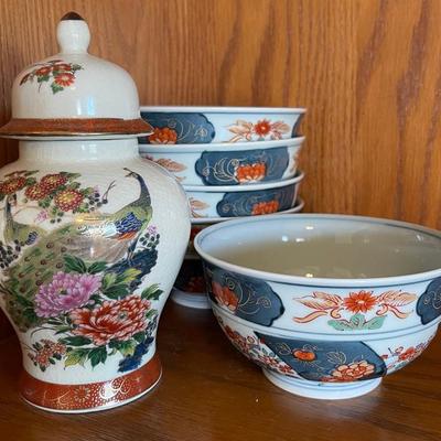 Porcelain Japanese Style Dishes