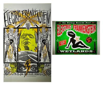 Electric Frankenstein Signed Concert Promo