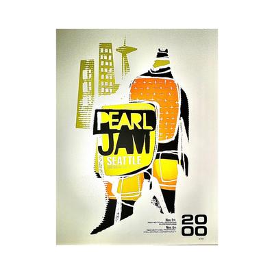 Binaural, Pearl Jam Poster Designed By Ames