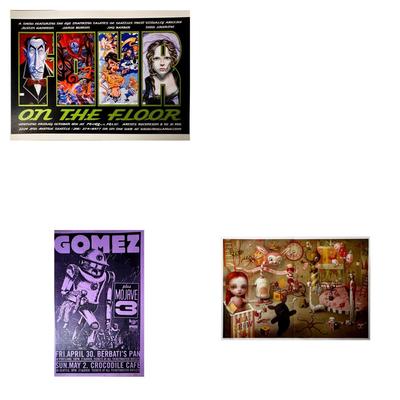 Magic Circus, Gomez, Justin Hampton Posters 