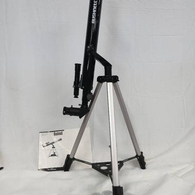 Bushnell Model 18-1561 Telescope W/ Tripod Stand And Accessories