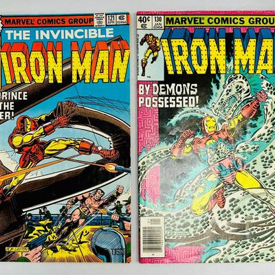 Iron Man # 130 Bob Layton Cover & Art / VG
