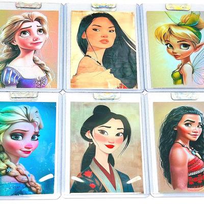 1/1 Custom Artist Sketch Cards / Disney Princesses & More