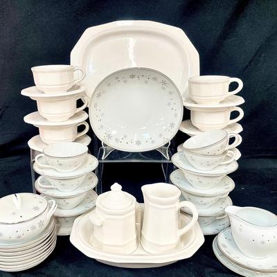 Pfaltzgraff Heritage Set & Dansk “Snowflake” Set  