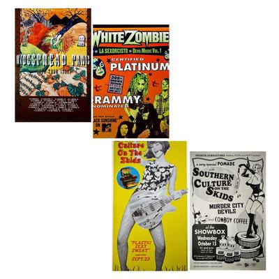 Wide Spread Pain, Southern Culture On The Skids & White Zombie Posters 