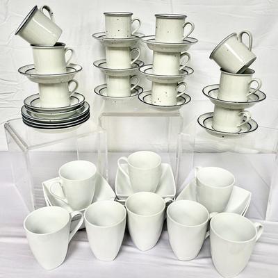 Dansk International Set & Maison By Over And Back Porcelain 