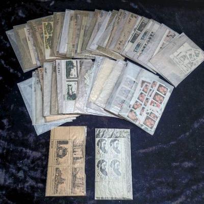 Bulk Vintage Postage Stamps Collection, 6¢ - 18¢