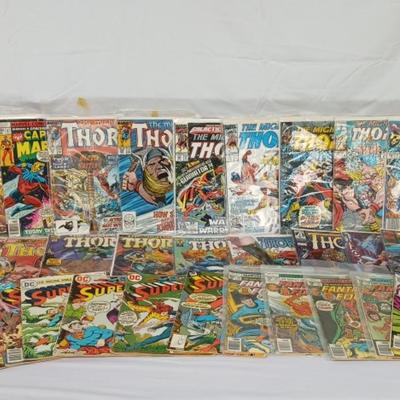 Vintage - Thor- Superman- Fantastic Four +