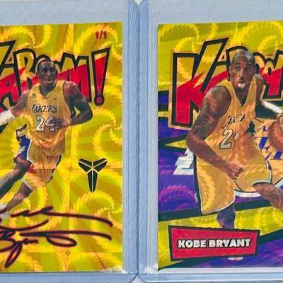 1/1 Custom KOBE BRYANT Kaboom! Trading Cards
