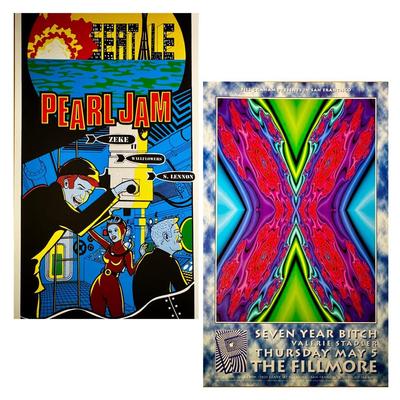 Pearl Jam & Valerie Stadler Posters 