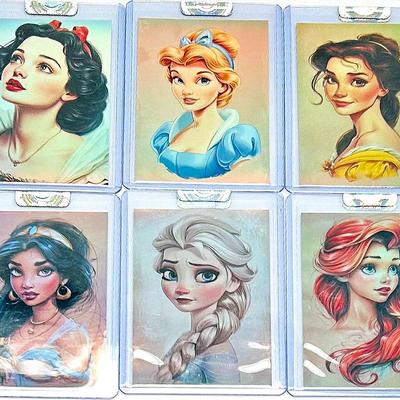 1/1 Custom Artist Sketch Cards / Disney Beauties 