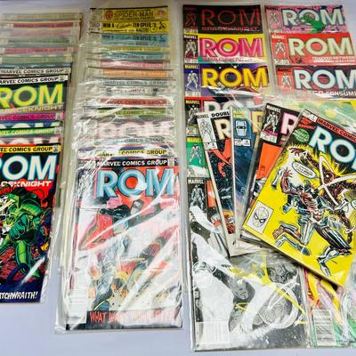 HUGE Lot ROM Spaceknight Comics 1972 - 1983