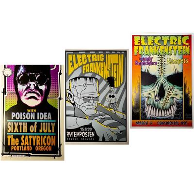 *SIGNED* Electric Frankenstein Posters! 