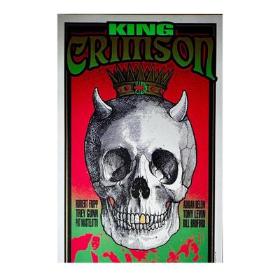 *signed* King Crimson - 1995 State Theatre Poster 