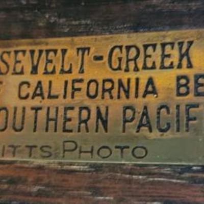 Theodore Roosevelt at the Greek Theatre - framed