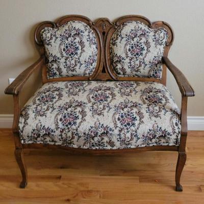 Antique settee