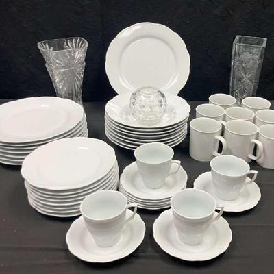 Ct437rv couture fine china fostoria vase