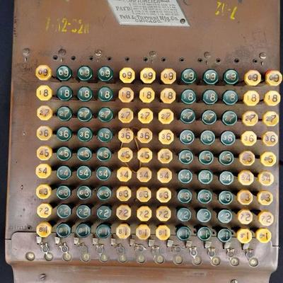 Ct396rv antique calculator