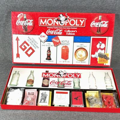 Brand New Coca-Cola Collectors Edition Monopoly 