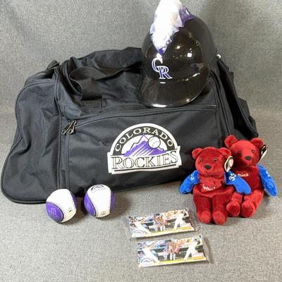 Colorado Rockies Assorted Memorabilia 