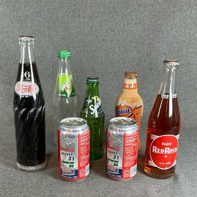 Collectible Soda Bottles And Cans