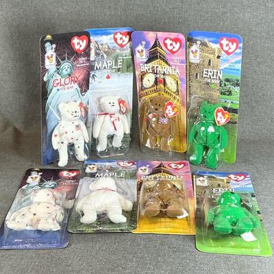 McDonald’s Ty Beanie Babies Honoring America And Our Friends Lot 2