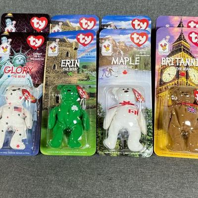McDonald’s Ty Beanie Babies Honoring America And Our Friends Lot 1