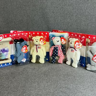 McDonald’s Ty Beanie Babies America Themed Plush Toys