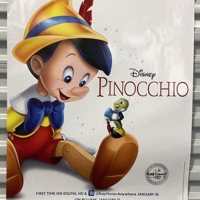 Walt Disney’s Pinocchio Posters